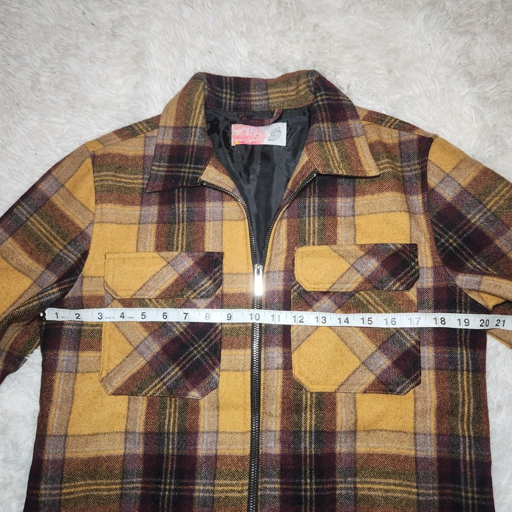 Sample Industries Flannel Collection Jacket W Emb… - image 5